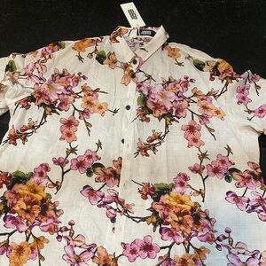 Flower shirt!  Perfect for a tea party!